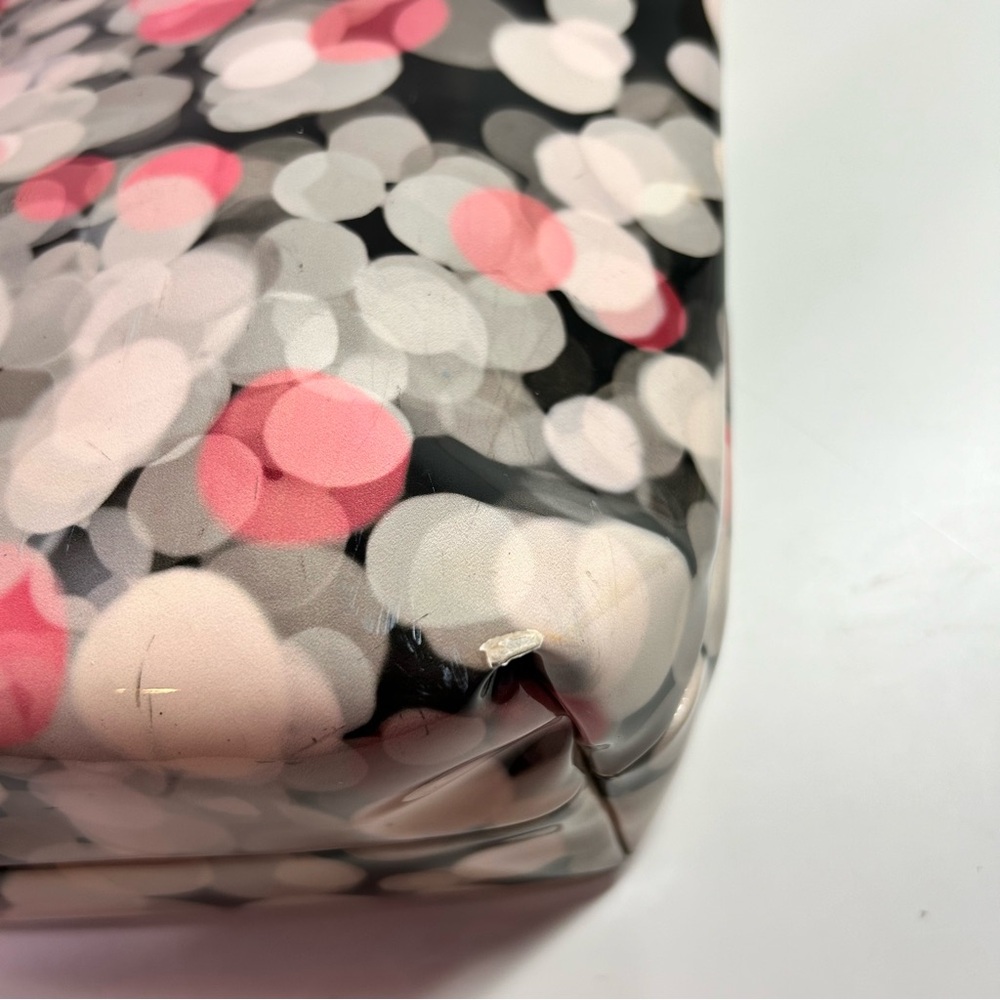 Kate Spade Cherry Terrace Jeralyn Patent Festive Bubbles Tote, Shoulder Bag. - Picture 12 of 16